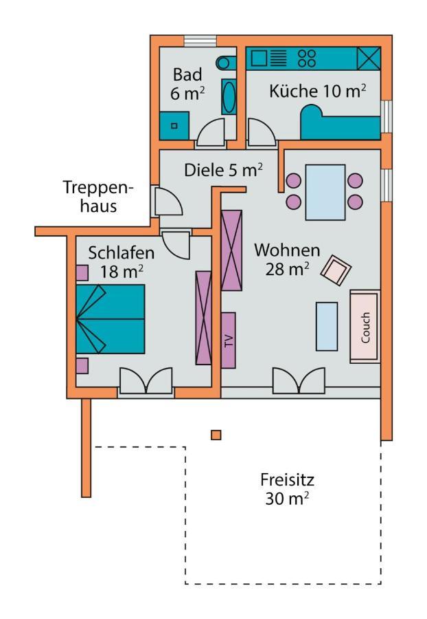 Ferienwohnung Kuckucksnest Lahr  Luaran gambar